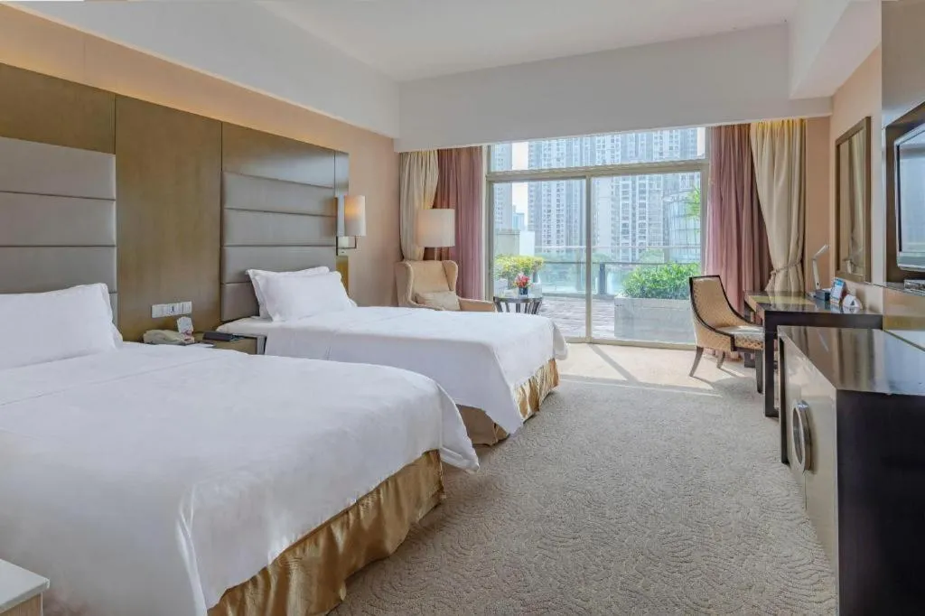 Bed in Jiaxin Conifer Hotel Shunde