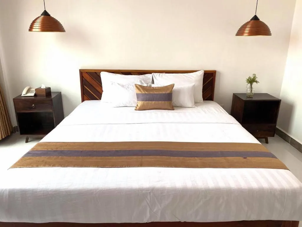 Bed in Reasmey Cheanich Hotel
