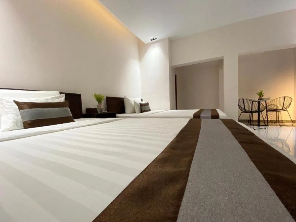 Bed in Reasmey Cheanich Hotel