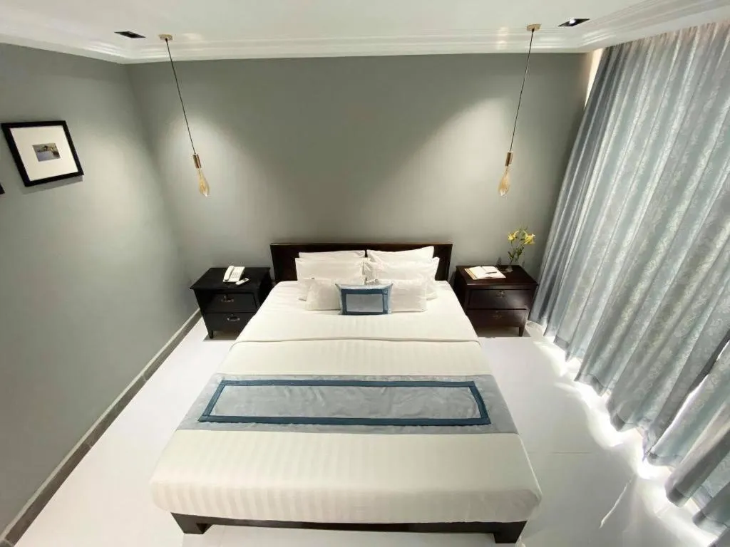 Bed in Reasmey Cheanich Hotel