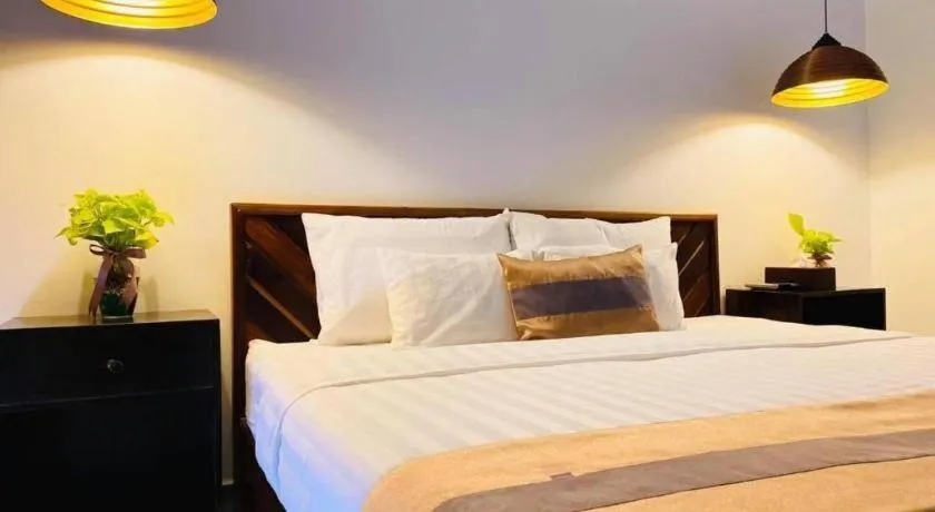 Bed in Reasmey Cheanich Hotel