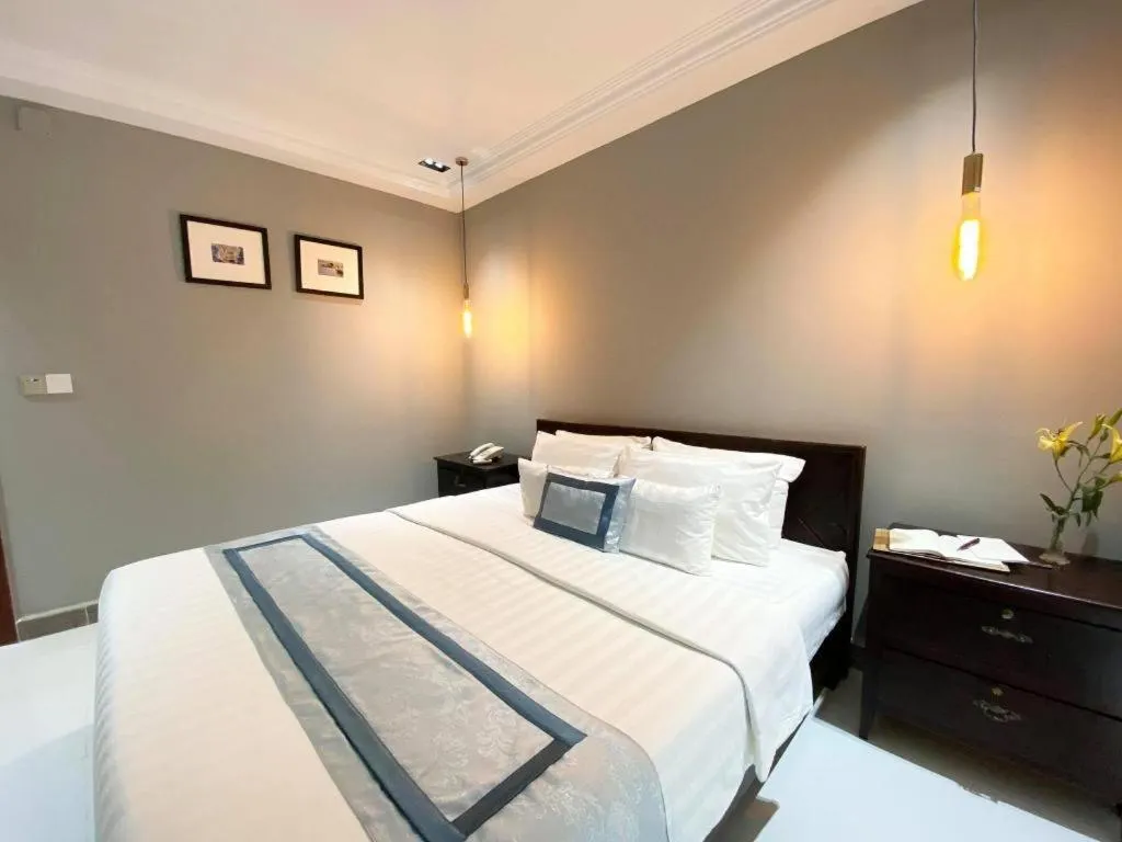 Bed in Reasmey Cheanich Hotel