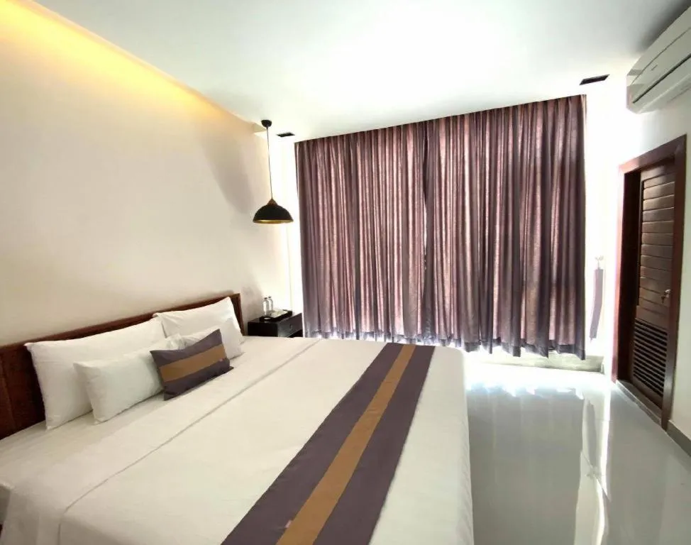 Bed in Reasmey Cheanich Hotel