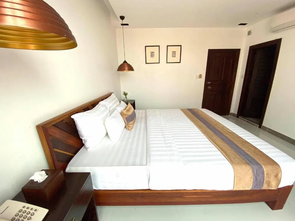 Bed in Reasmey Cheanich Hotel