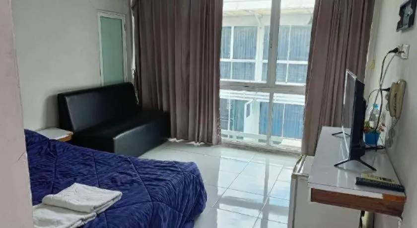 Bed in Pool Villa @Donmueang