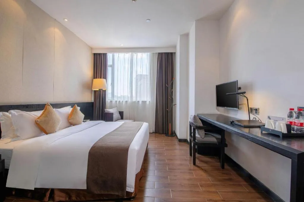 Bed in H Life Hotel Nanshan Branch