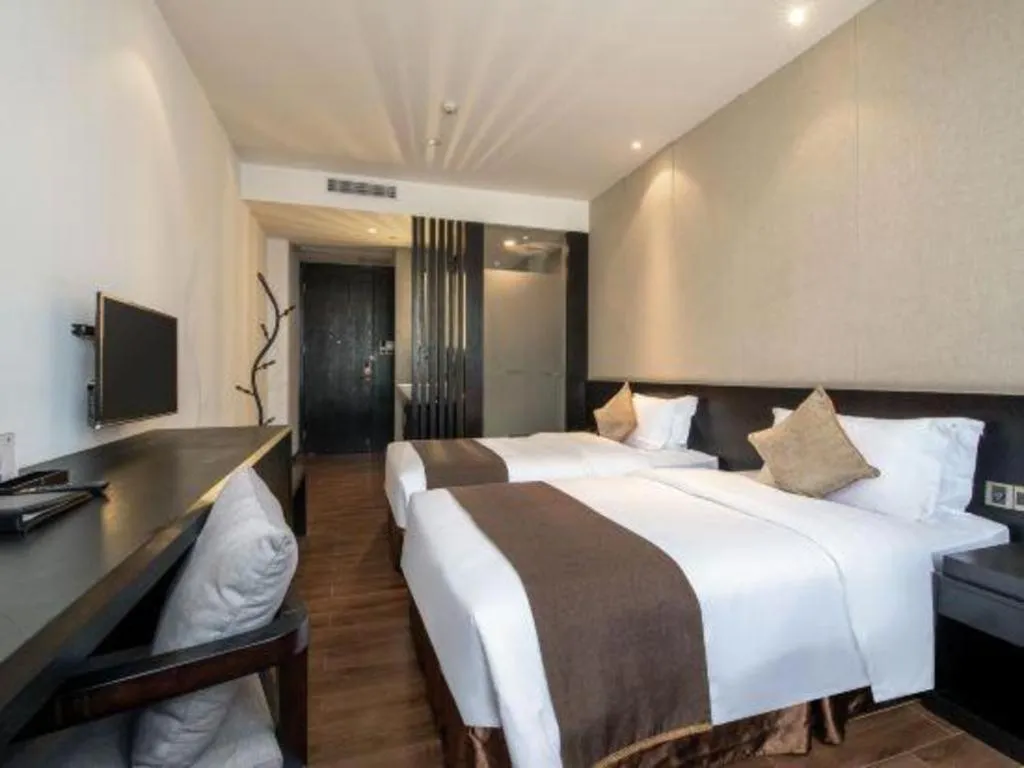 Bed in H Life Hotel Nanshan Branch
