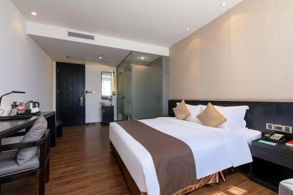 Bed in H Life Hotel Nanshan Branch