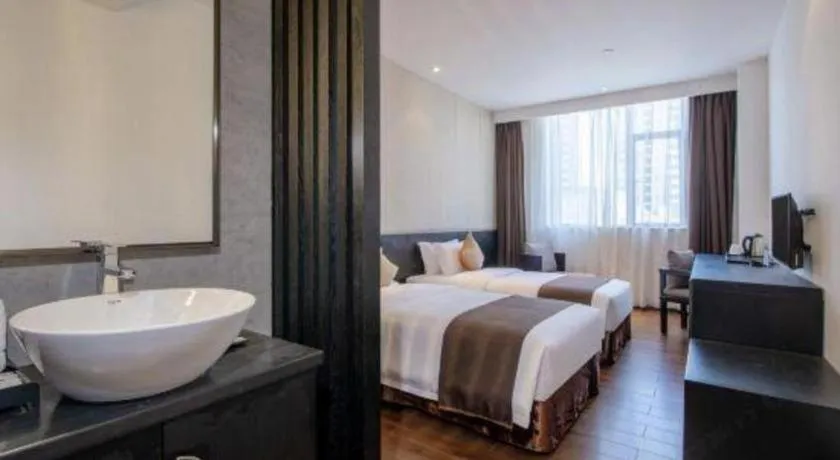 Bed in H Life Hotel Nanshan Branch