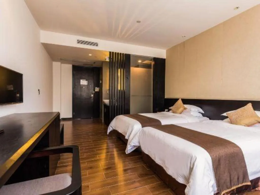 Bed in H Life Hotel Nanshan Branch