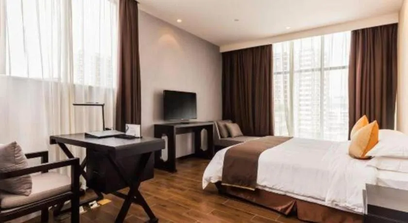 Bed in H Life Hotel Nanshan Branch