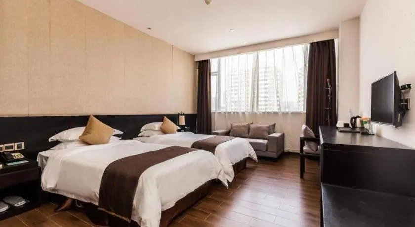 Bed in H Life Hotel Nanshan Branch