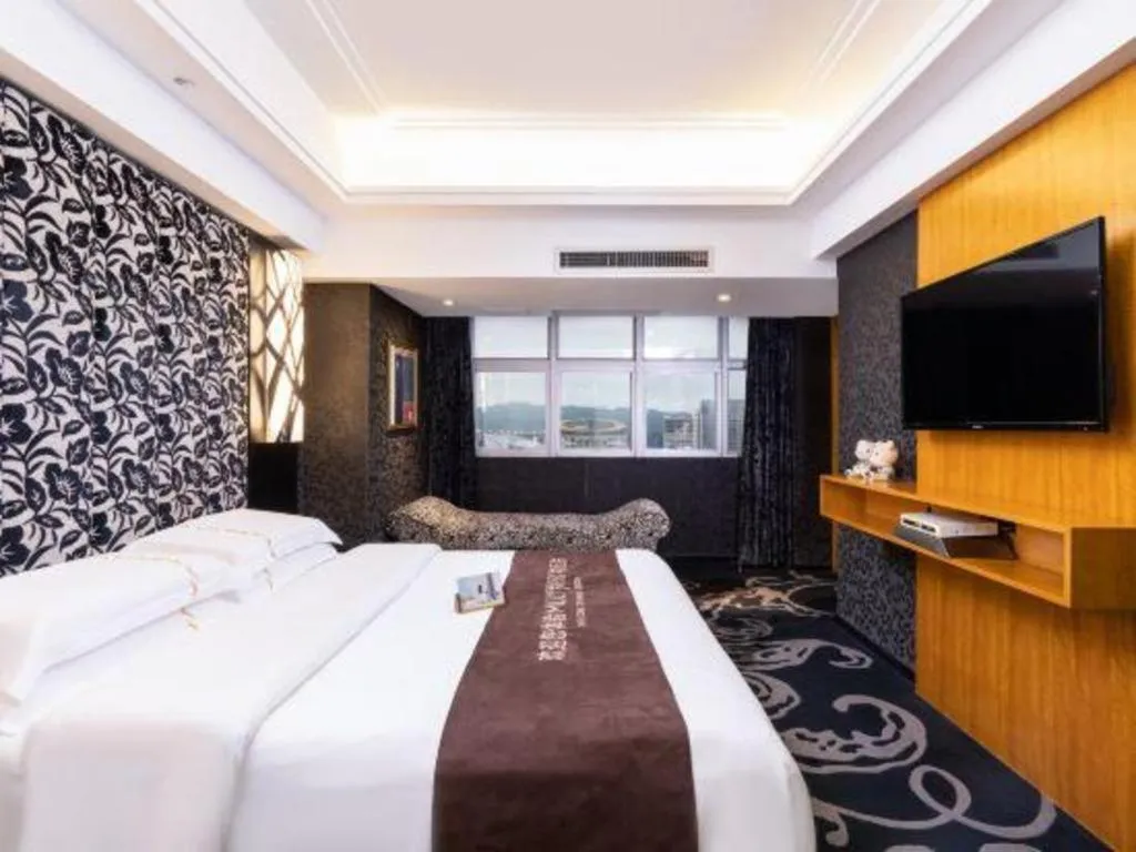 Bed in Nanning Sanzan Hotel