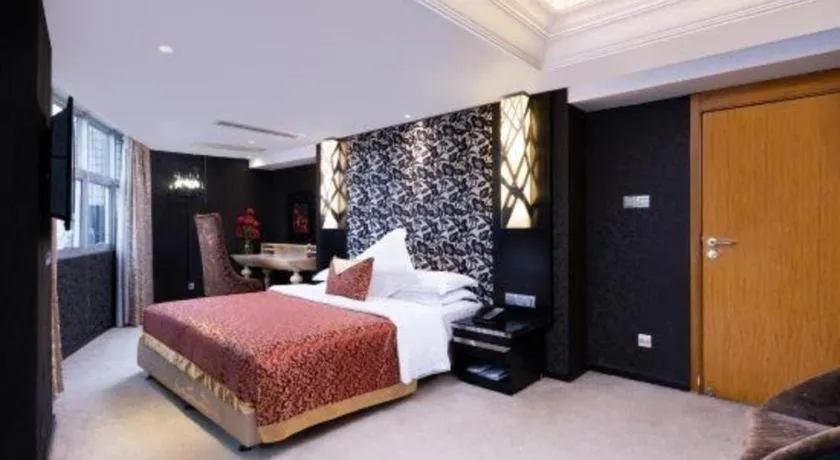 Bed in Nanning Sanzan Hotel
