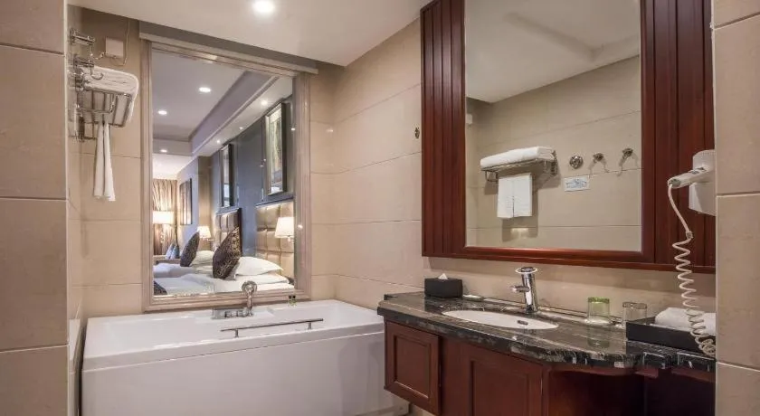 Bed in Country Garden Phoenix Hotel Zhangjiajie