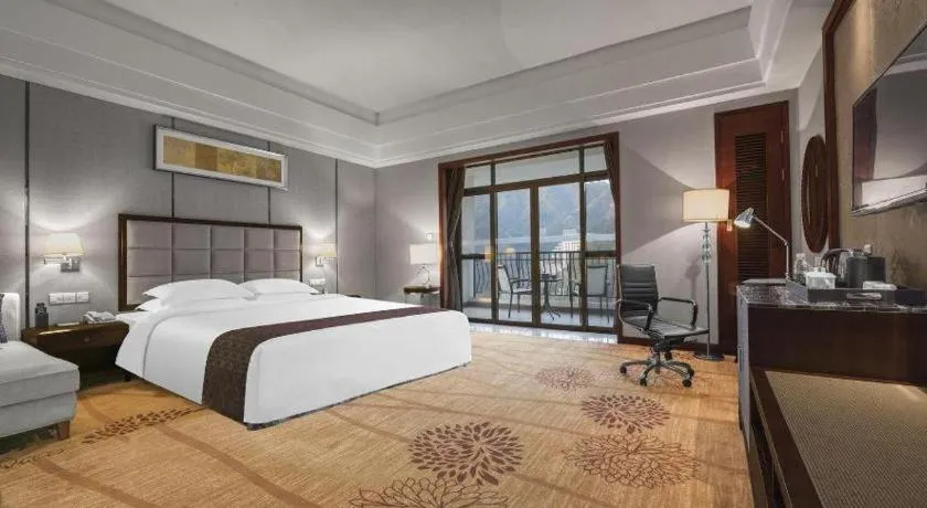 Bed in Country Garden Phoenix Hotel Zhangjiajie