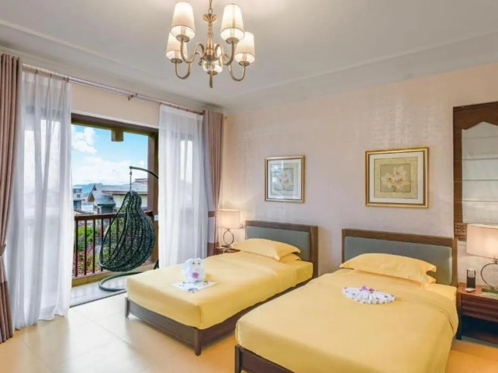 Bed in Country Garden Phoenix Hotel Zhangjiajie