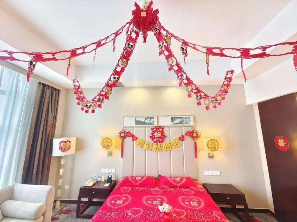 Bed in Inzone Garlnd Hotel Zhangqiu