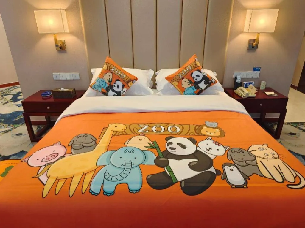 Bed in Inzone Garlnd Hotel Zhangqiu