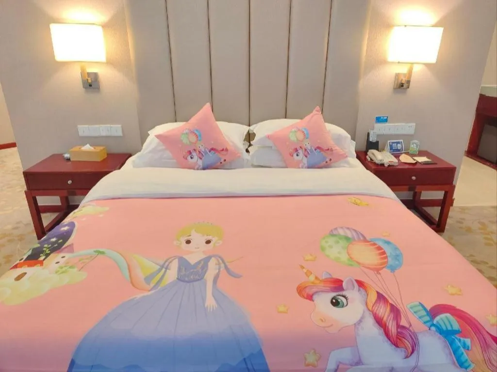 Bed in Inzone Garlnd Hotel Zhangqiu