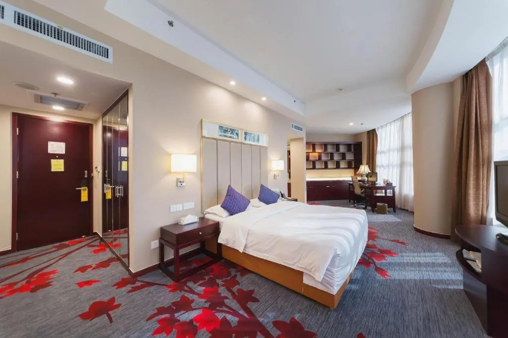 Bed in Inzone Garlnd Hotel Zhangqiu