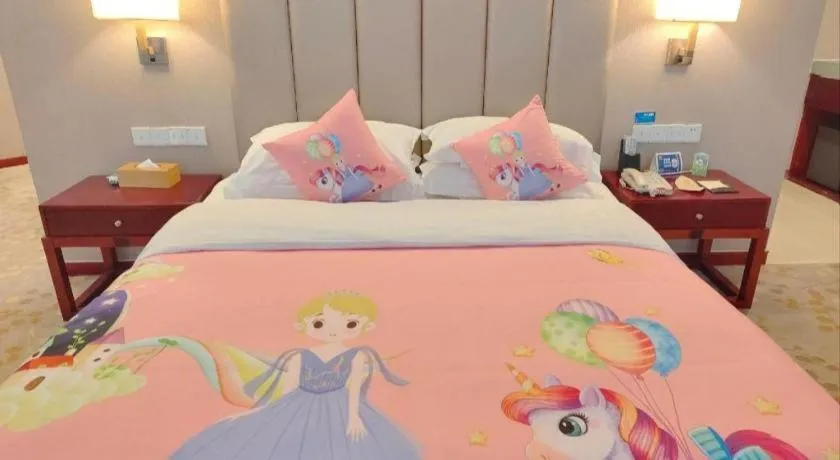 Bed in Inzone Garlnd Hotel Zhangqiu