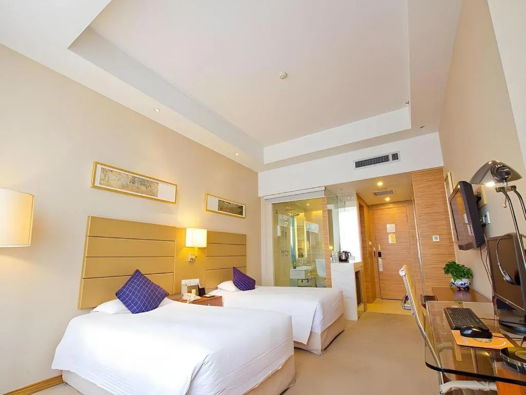 Bed in Inzone Garlnd Hotel Zhangqiu