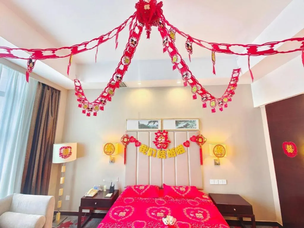 Bed in Inzone Garlnd Hotel Zhangqiu