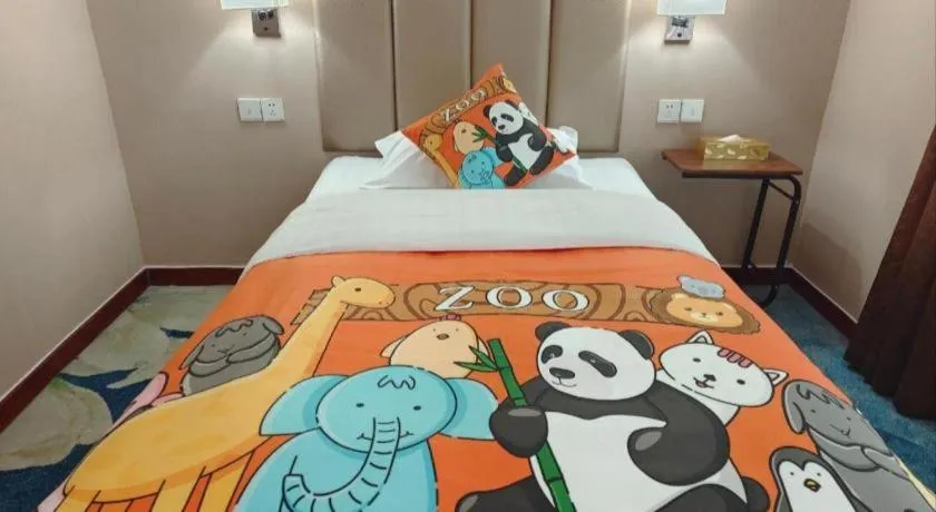 Bed in Inzone Garlnd Hotel Zhangqiu