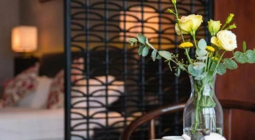 Bed in Yiwu Orange Boutique Hotel