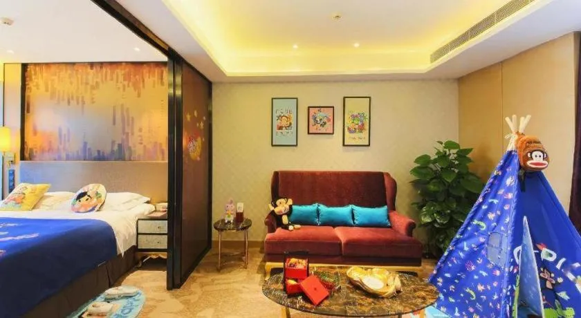 Bed in Shijiazhuang Ximeijin Continental Hotel