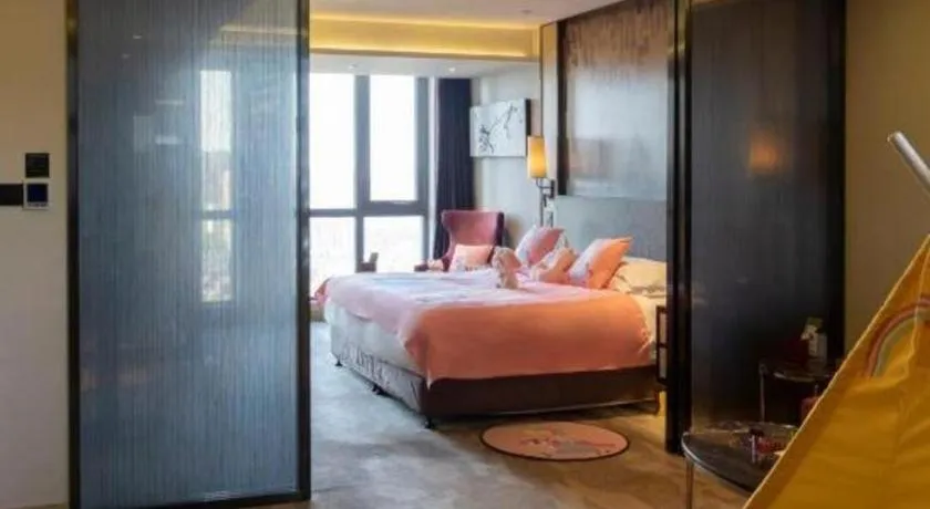 Bed in Shijiazhuang Ximeijin Continental Hotel