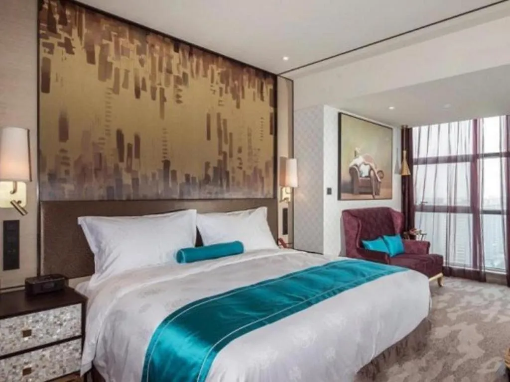 Bed in Shijiazhuang Ximeijin Continental Hotel