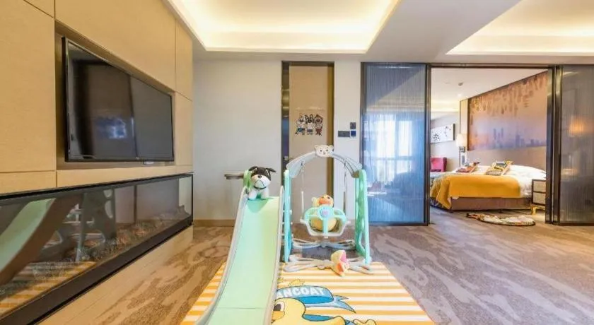 Bed in Shijiazhuang Ximeijin Continental Hotel