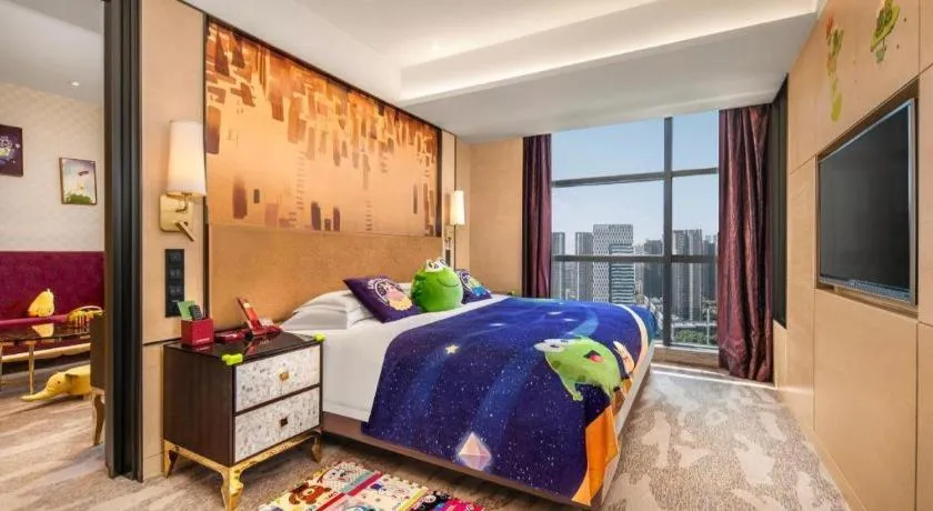 Bed in Shijiazhuang Ximeijin Continental Hotel