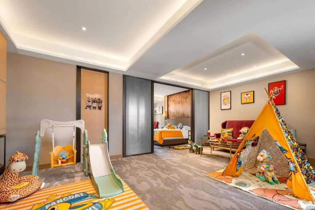 Bed in Shijiazhuang Ximeijin Continental Hotel