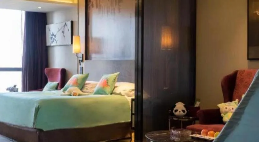 Bed in Shijiazhuang Ximeijin Continental Hotel