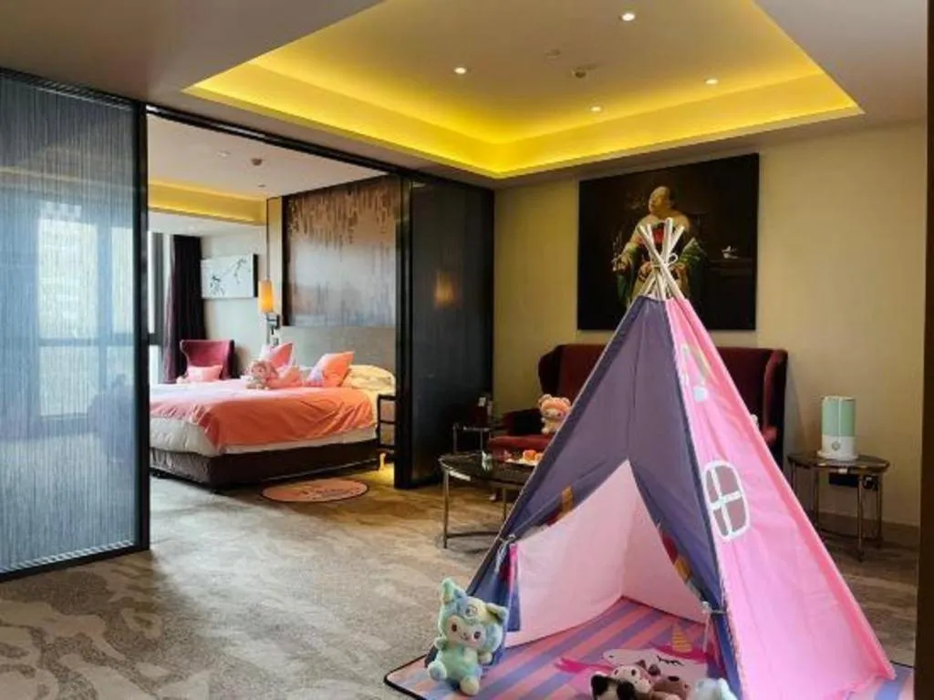 Bed in Shijiazhuang Ximeijin Continental Hotel