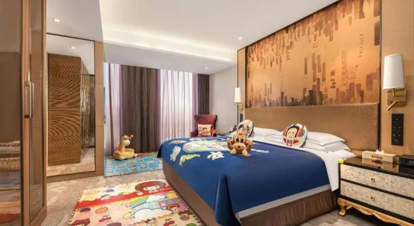 Bed in Shijiazhuang Ximeijin Continental Hotel