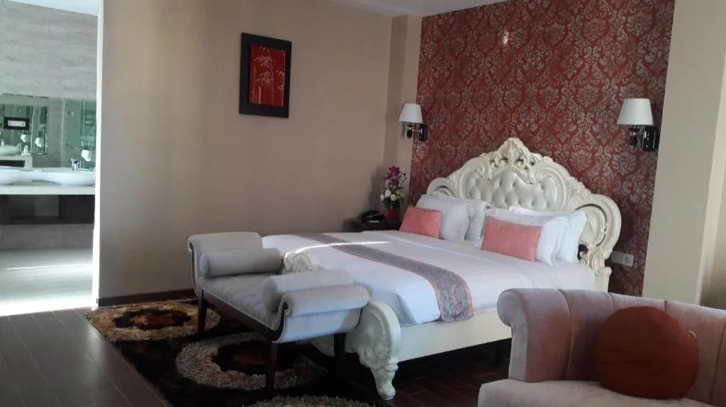 Bed in The Belagri Hotel and Convention