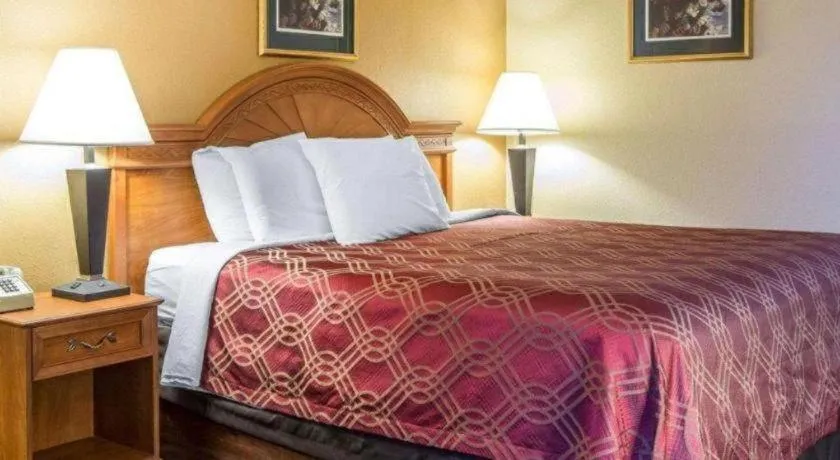 Bed in Econo Lodge Dalton West