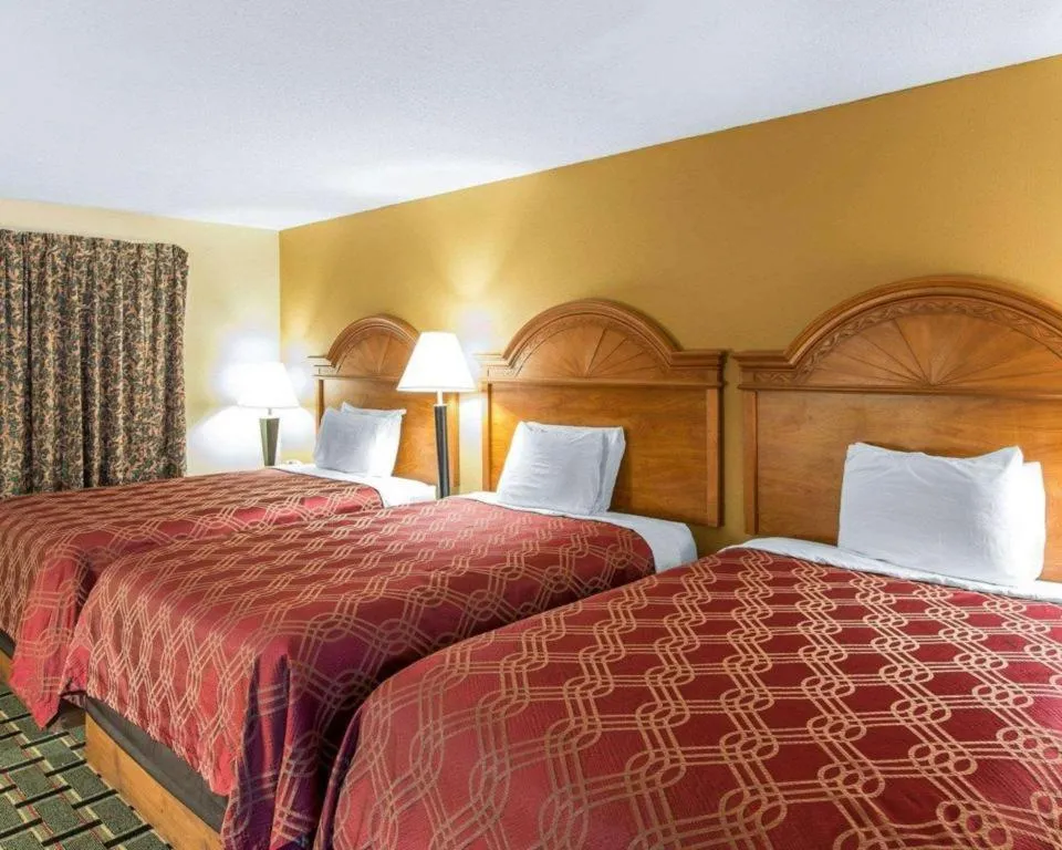 Bed in Econo Lodge Dalton West