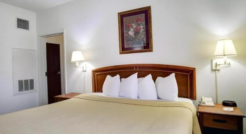 Bed in Quality Inn & Suites Austin Airport