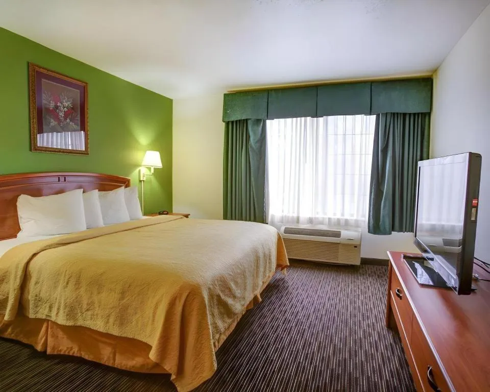 Bed in Quality Inn & Suites Austin Airport