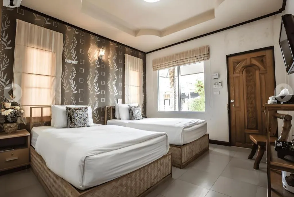 Bed in Ramiarndao Boutique Place Hotel