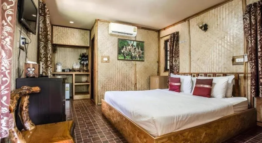 Bed in Ramiarndao Boutique Place Hotel