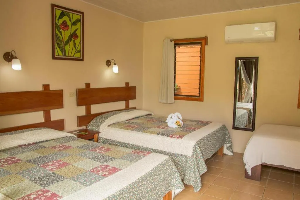 Bed in Hotel Bijagua