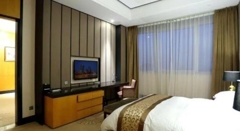 Bed in Jiuhua Jin Jiang International Hotel