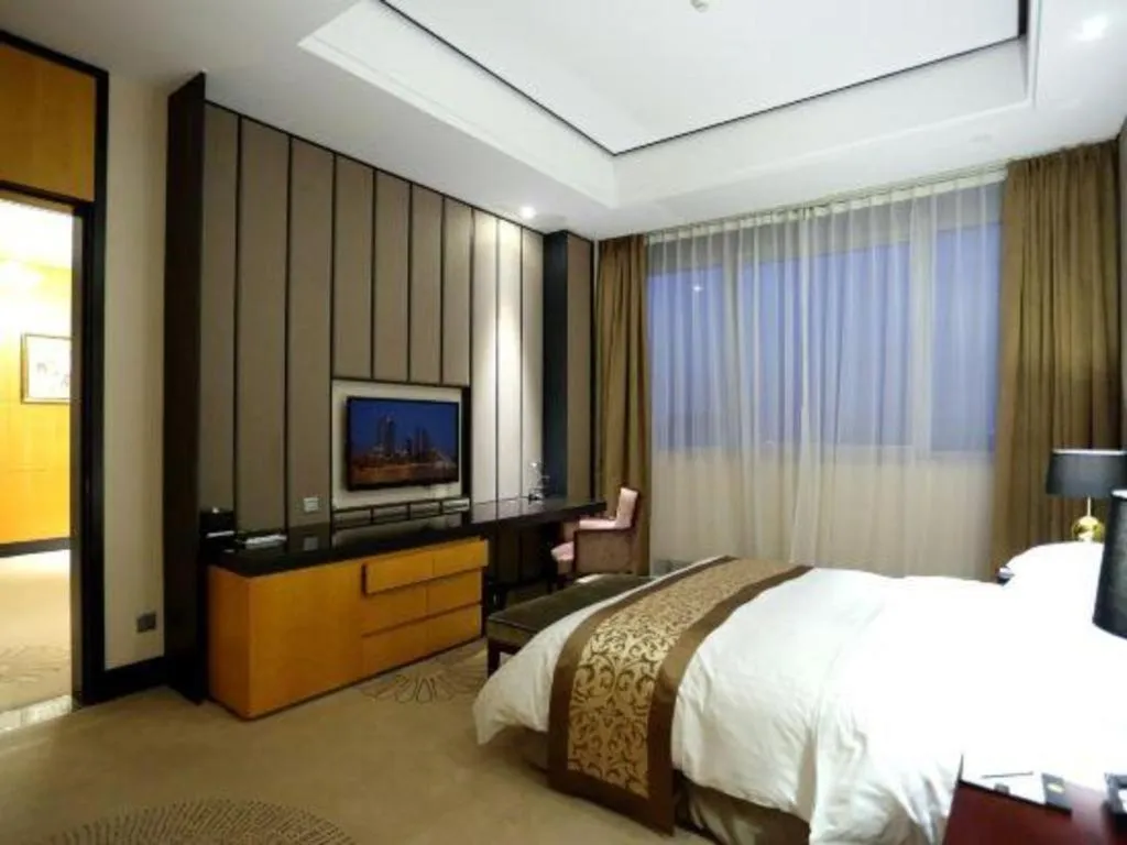 Bed in Jiuhua Jin Jiang International Hotel