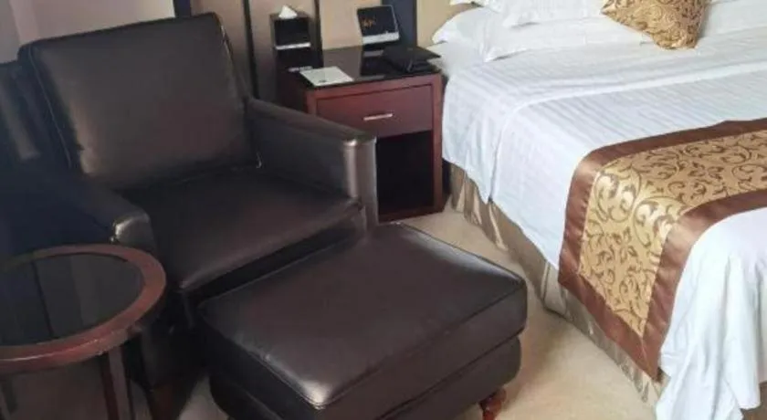 Bed in Jiuhua Jin Jiang International Hotel